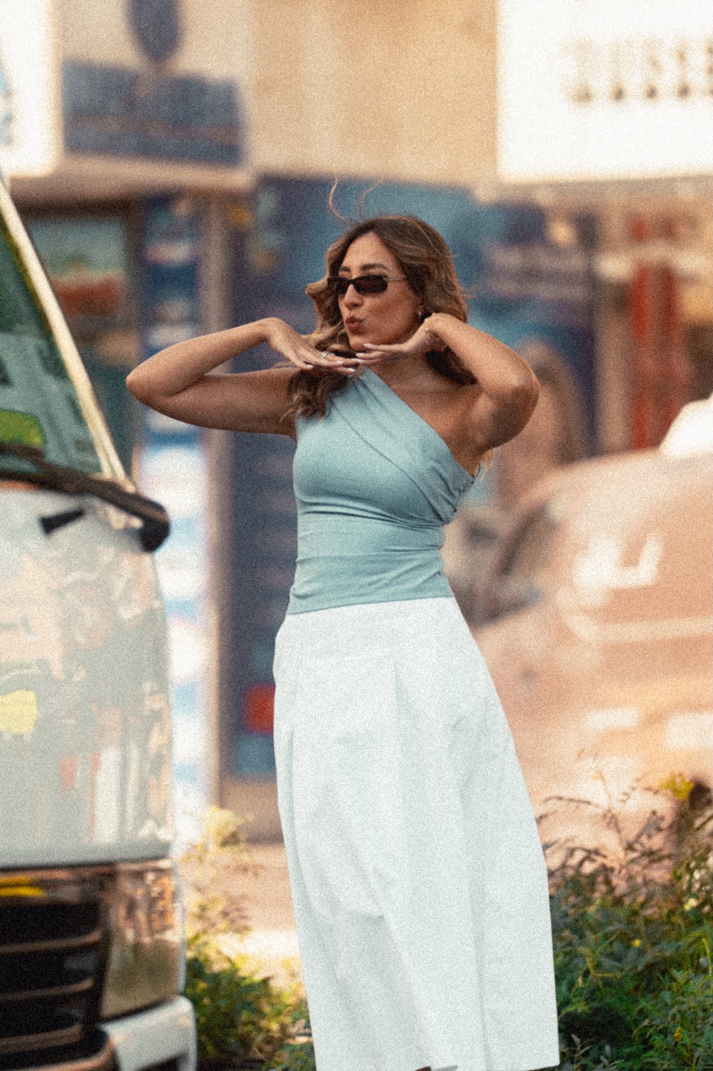 Riwayat'ha Asymmetric Tank Top