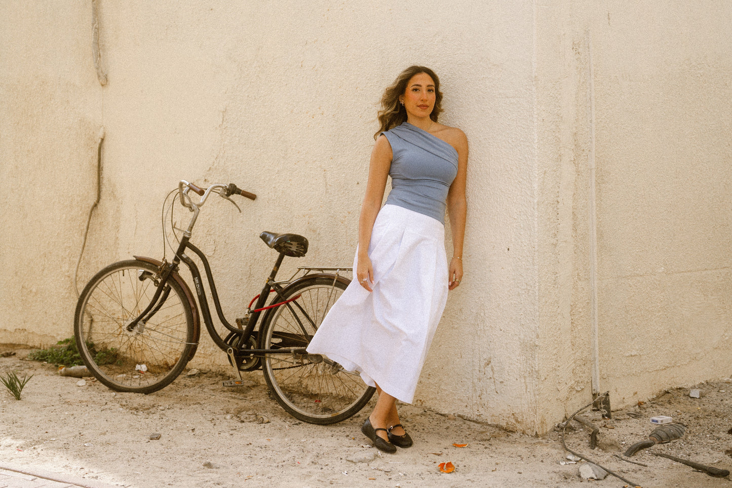 Riwayat'ha Asymmetric Tank Top