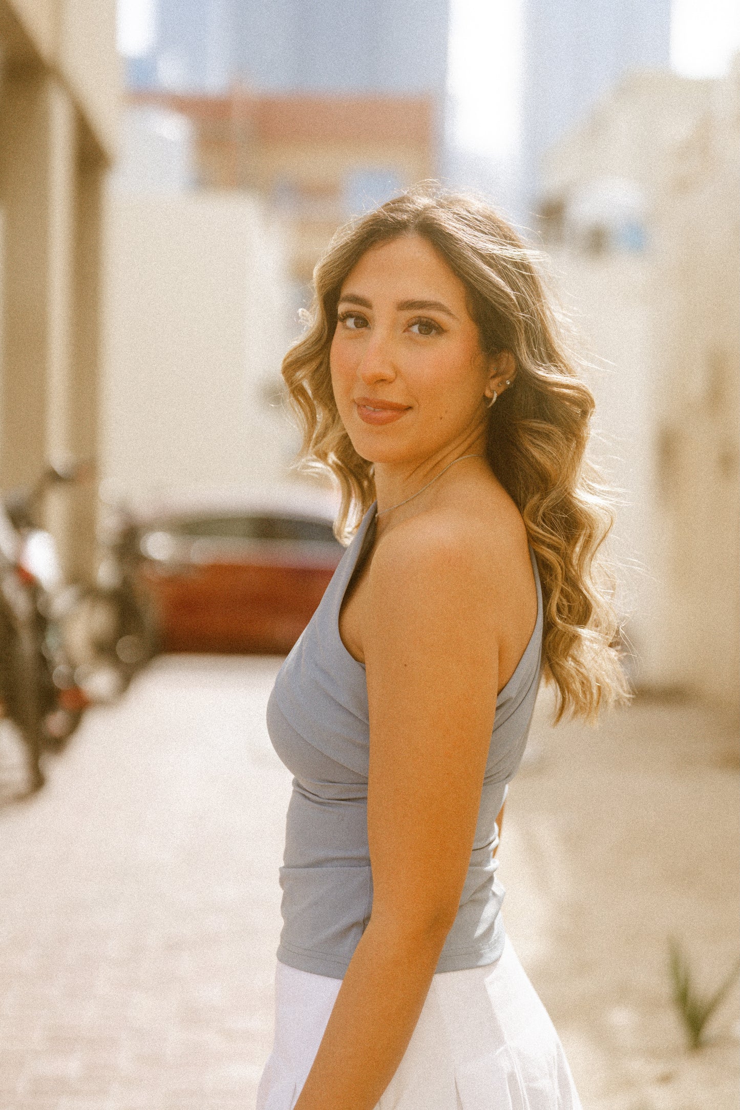 Riwayat'ha Asymmetric Tank Top