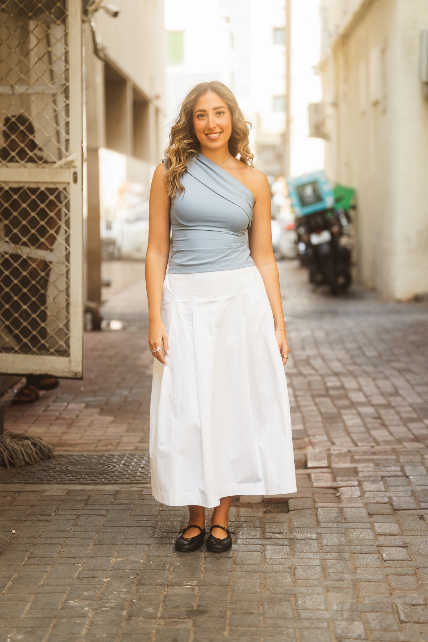 Riwayat'ha Asymmetric Tank Top