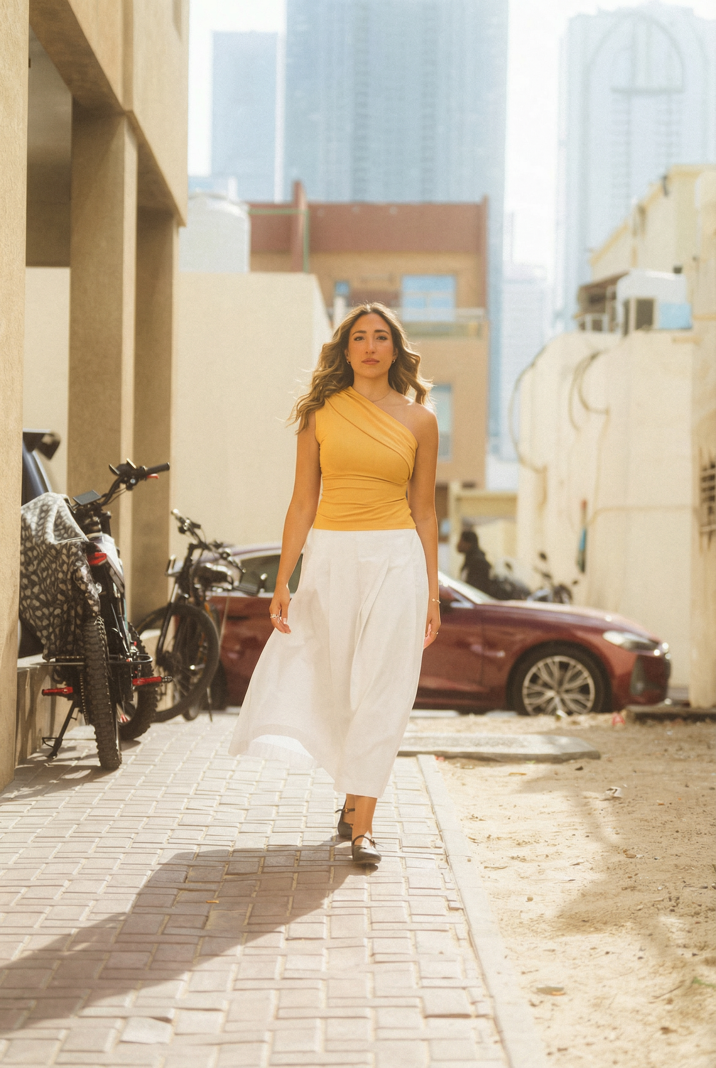 Riwayat'ha Asymmetric Tank Top