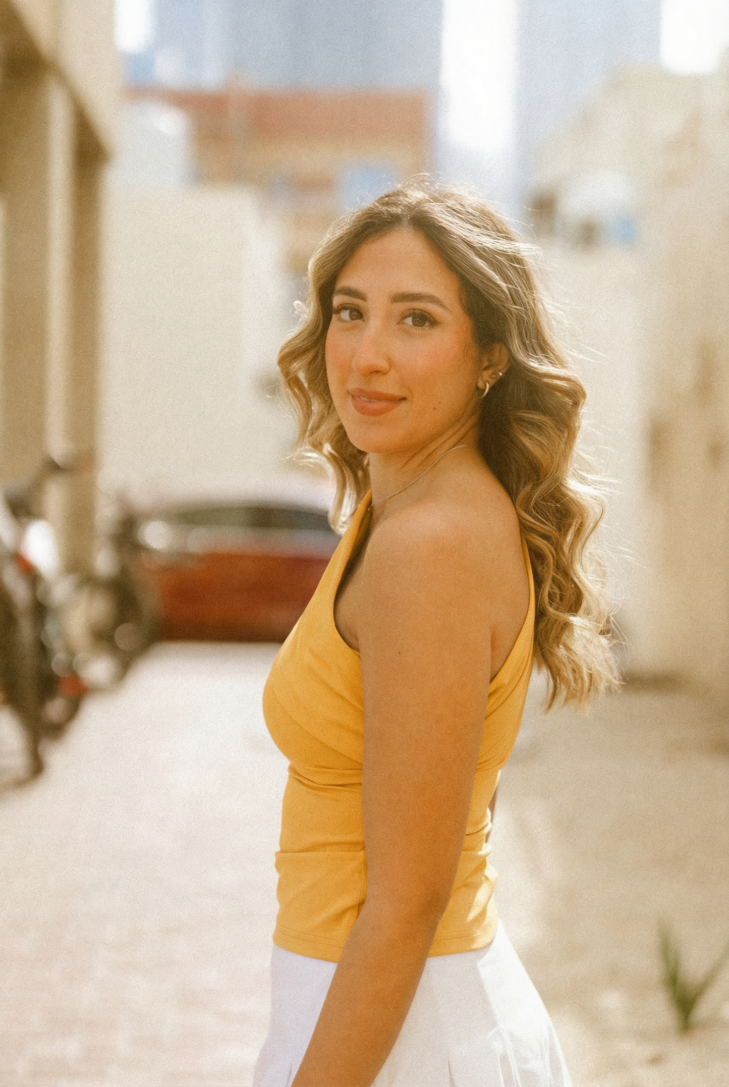 Riwayat'ha Asymmetric Tank Top